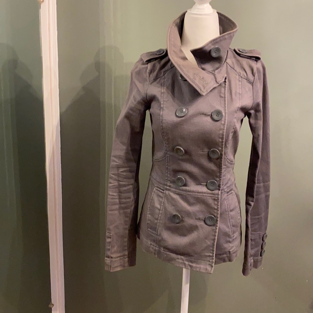 H&M Denim Peacoat